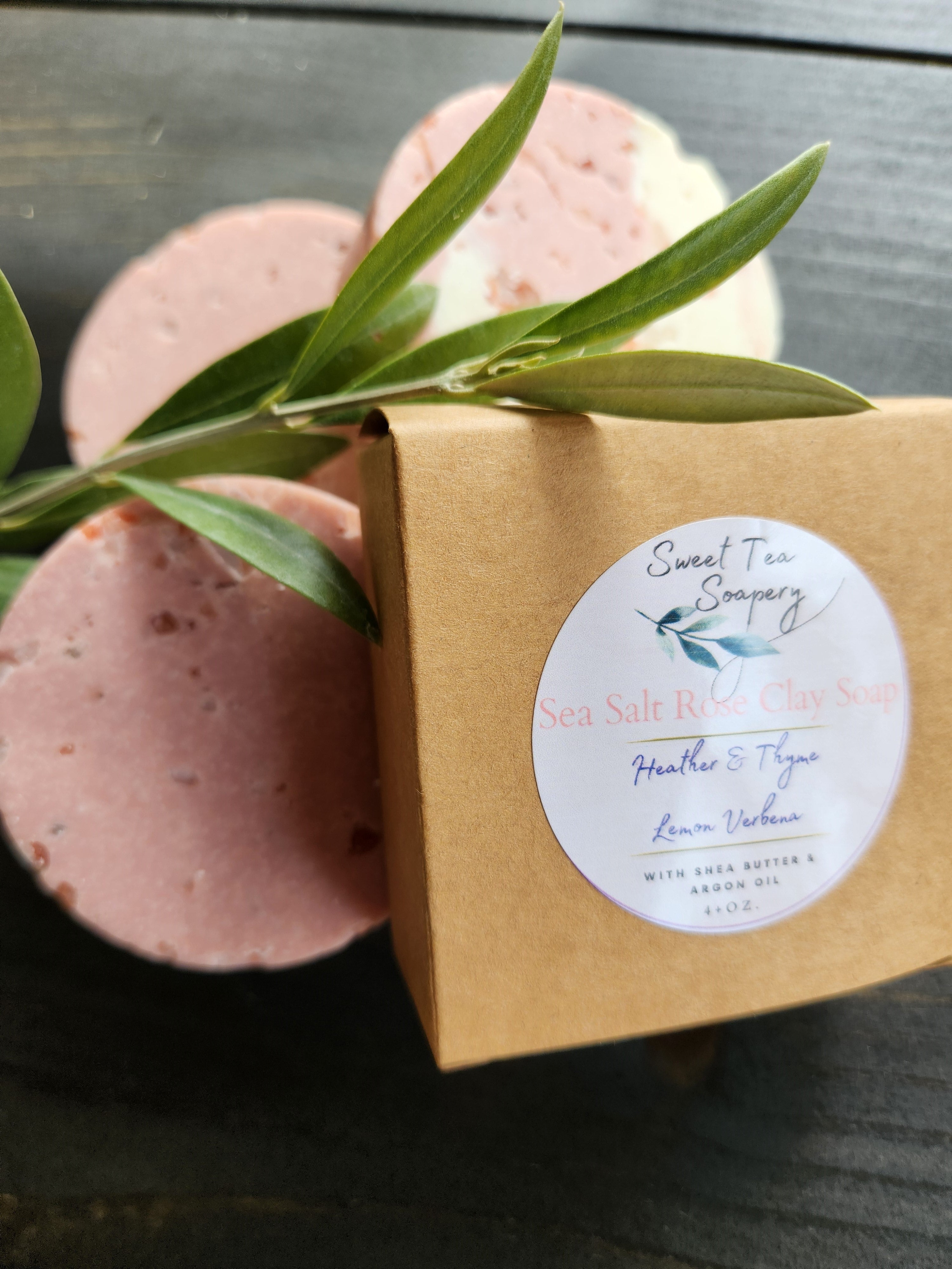 Sea Salt Soap-Heather & Thyme