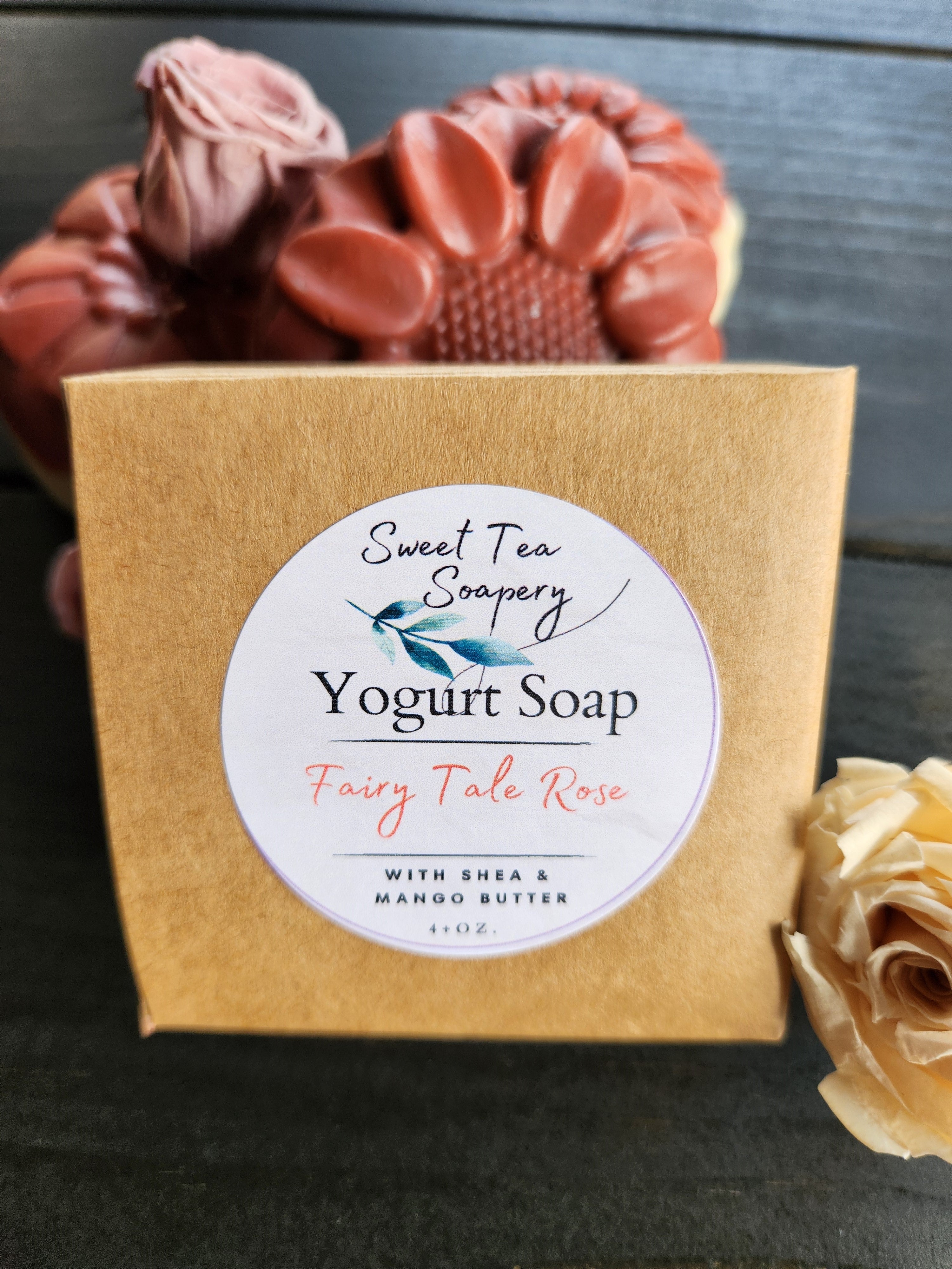 Yogurt Soap, Fairy Tale Rose