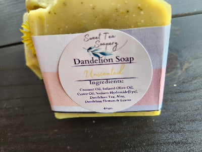 Unscented Dandelion Soap