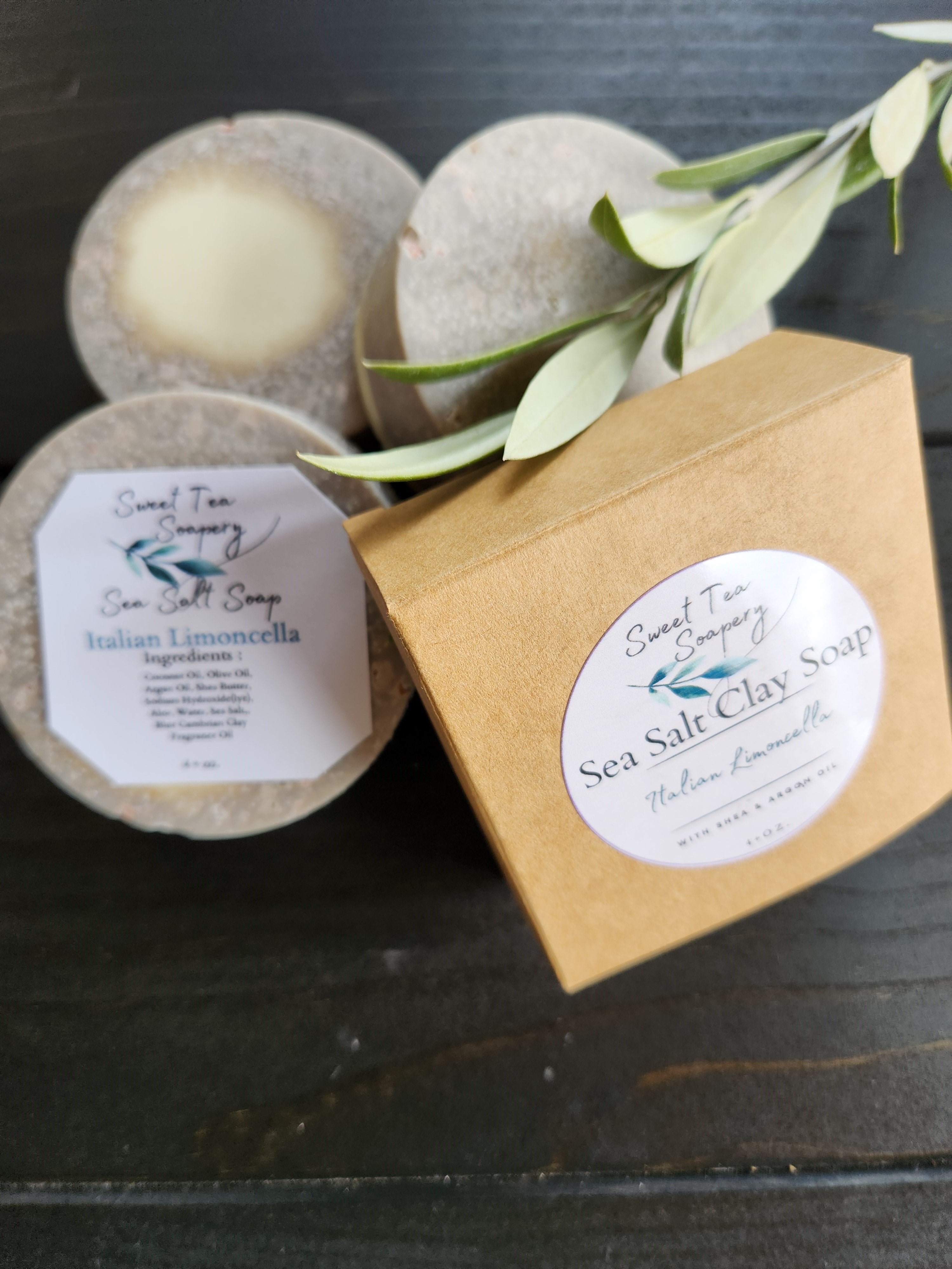 Sea Salt Soap -Italian Limoncello