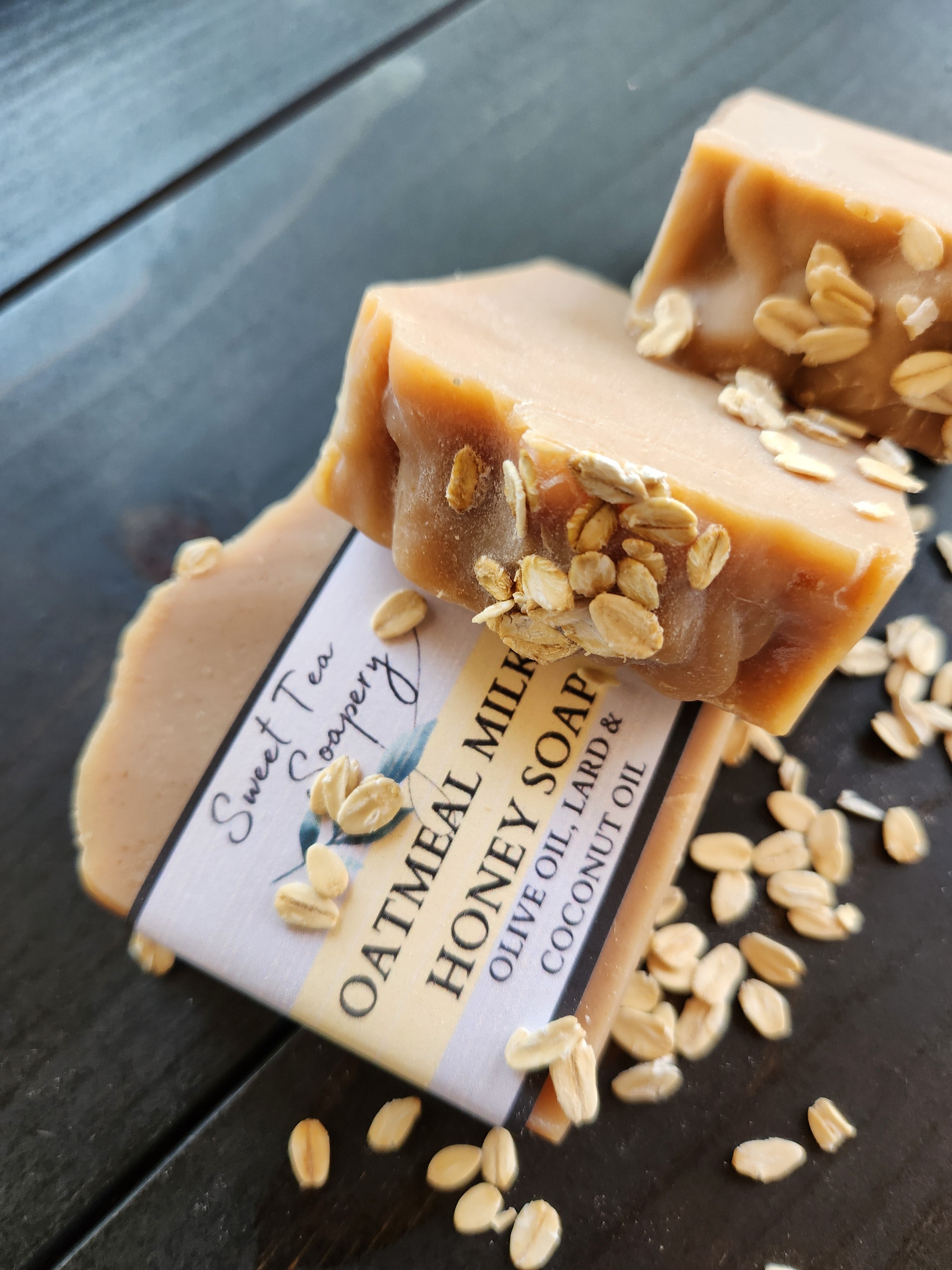 Oatmeal Goats Milk and Honey Soap