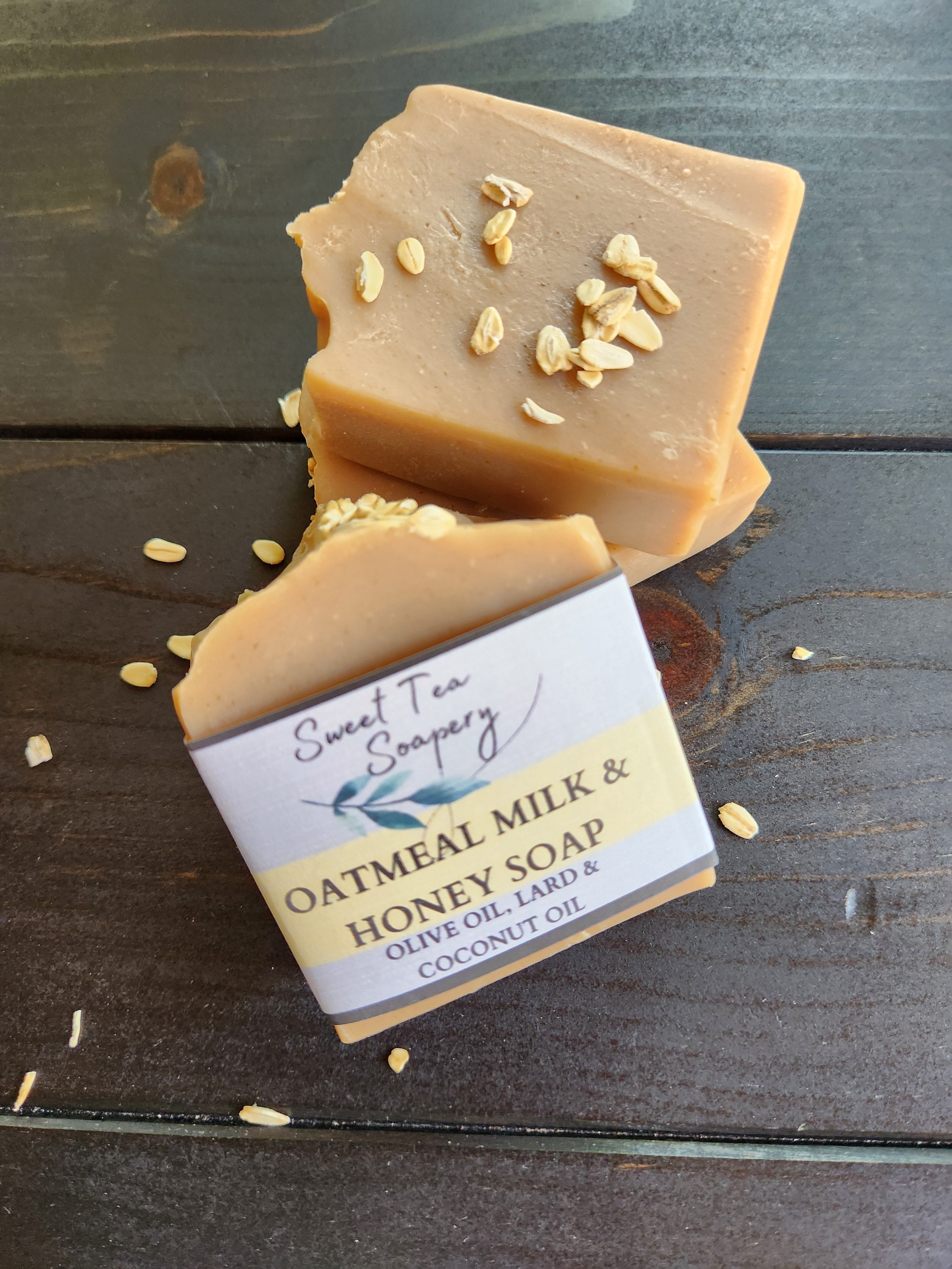 Oatmeal Goats Milk and Honey Soap