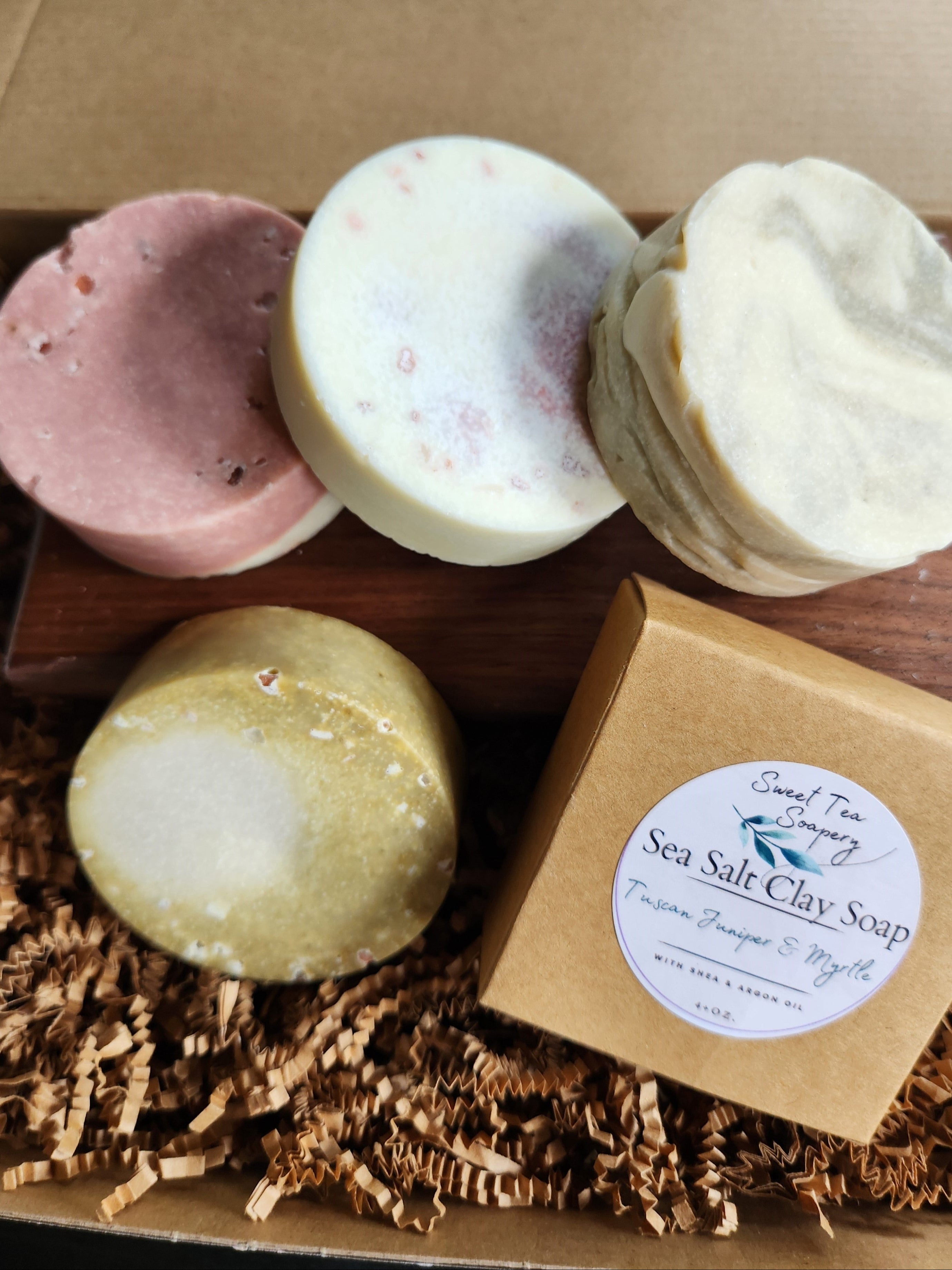 Sea Salt Soap & Soap Tray Gifts Collection