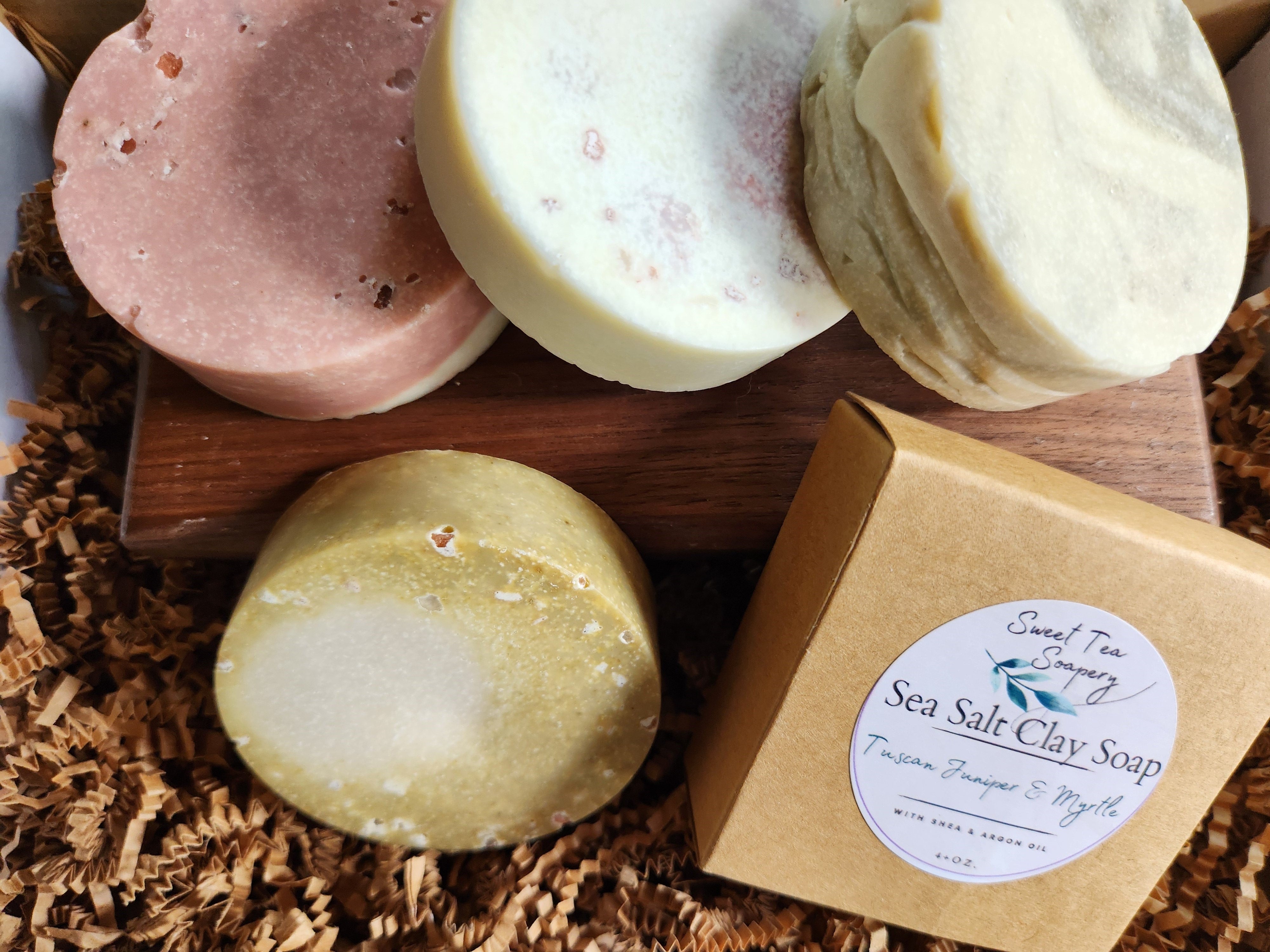 Sea Salt Soap & Soap Tray Gifts Collection