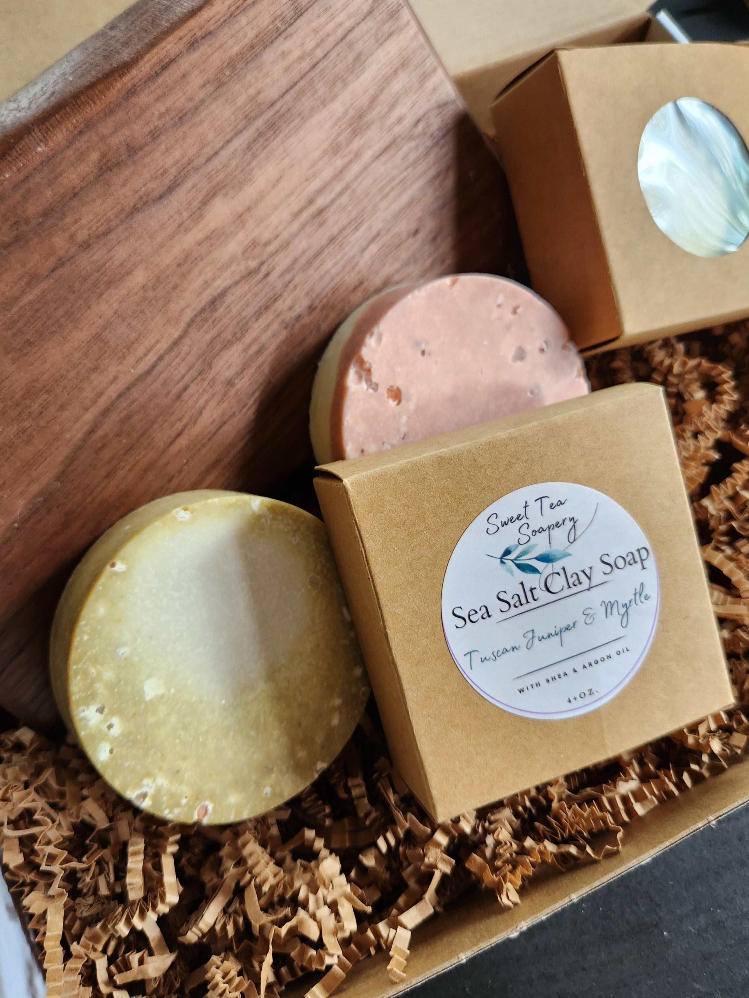 Sea Salt Soap & Soap Tray Gifts Collection