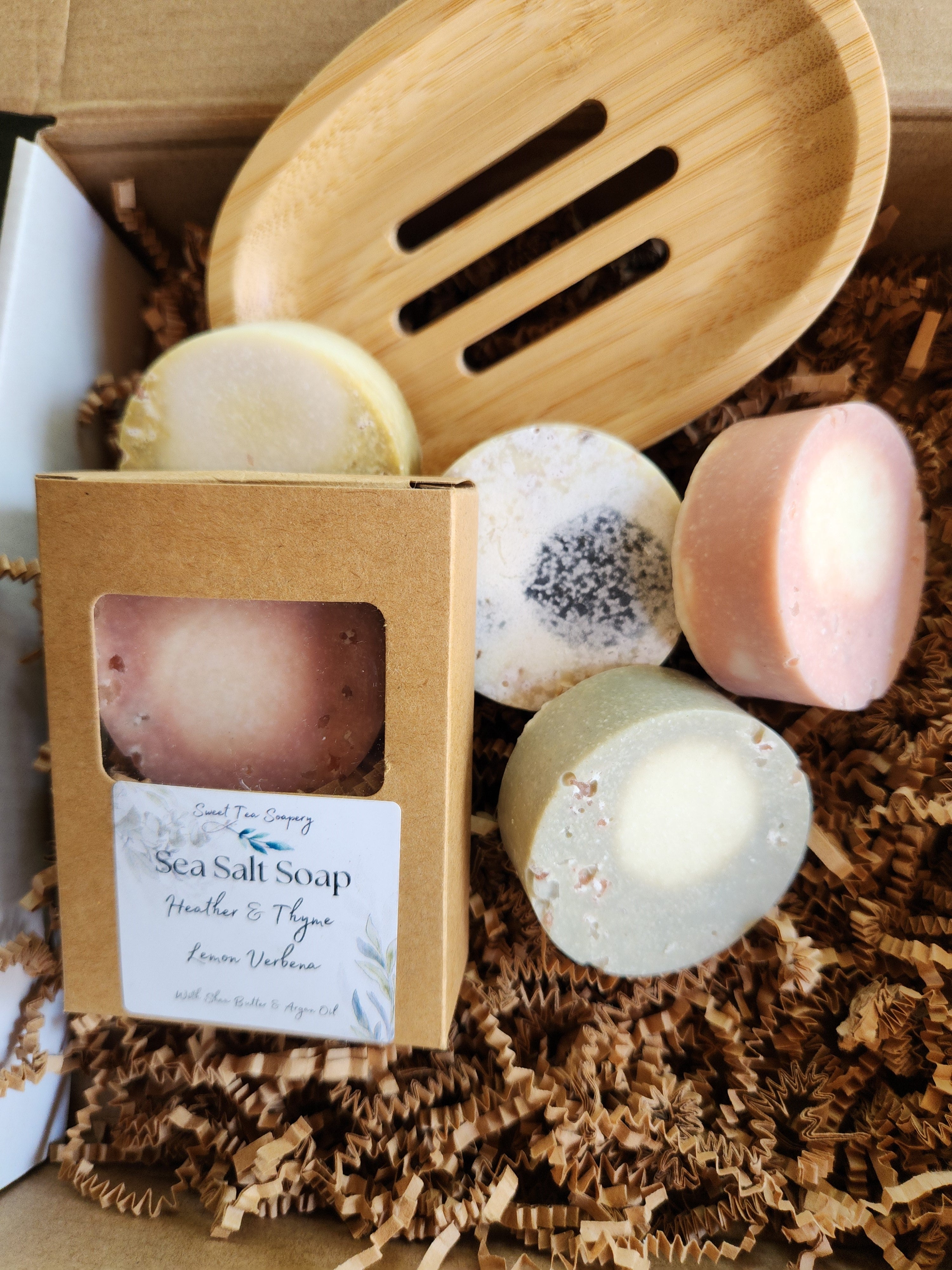 Sea Salt Gift Pack With Soap Dish