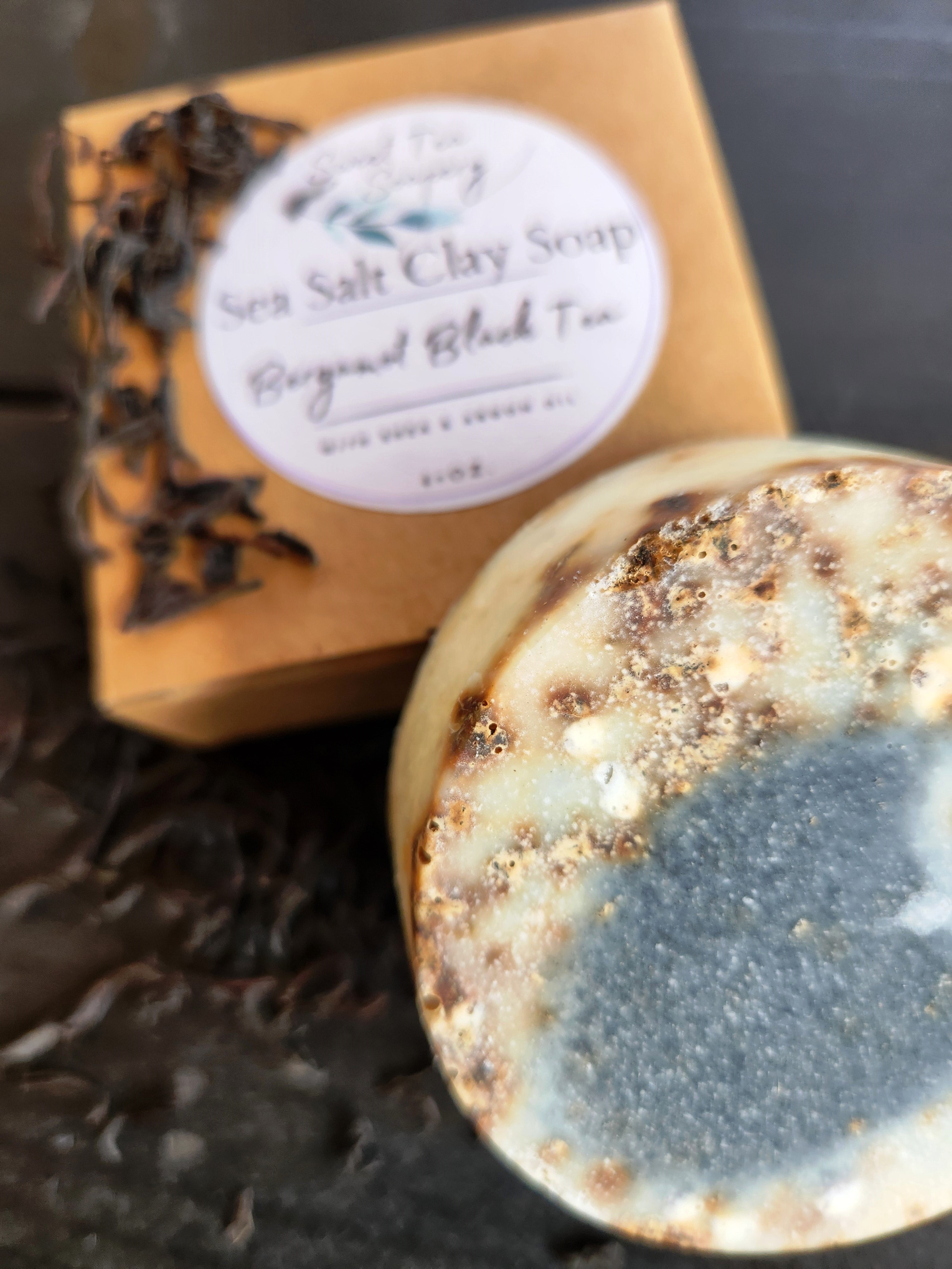 Sea Salt Soap Bergamot Black Tea