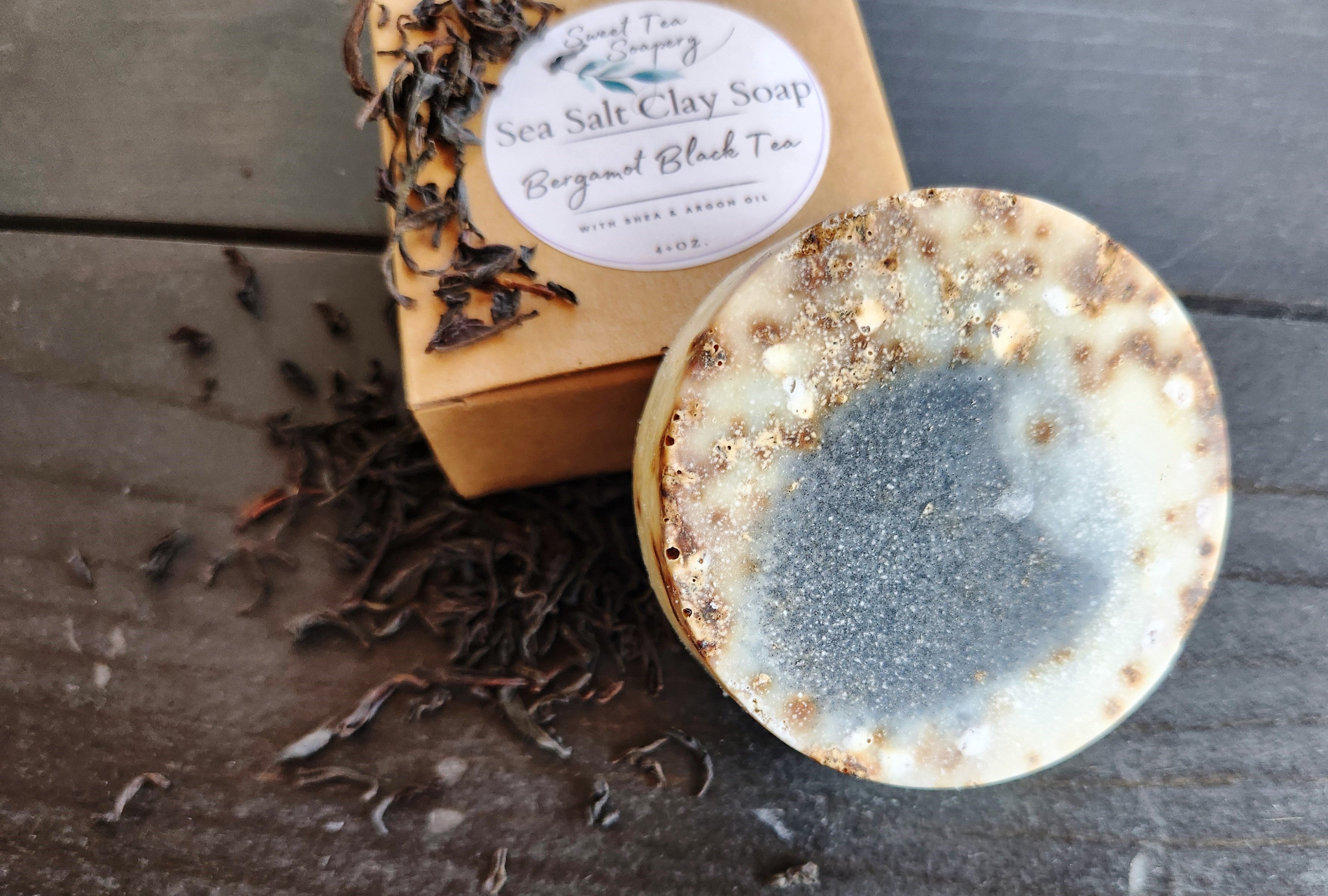 Sea Salt Soap Bergamot Black Tea