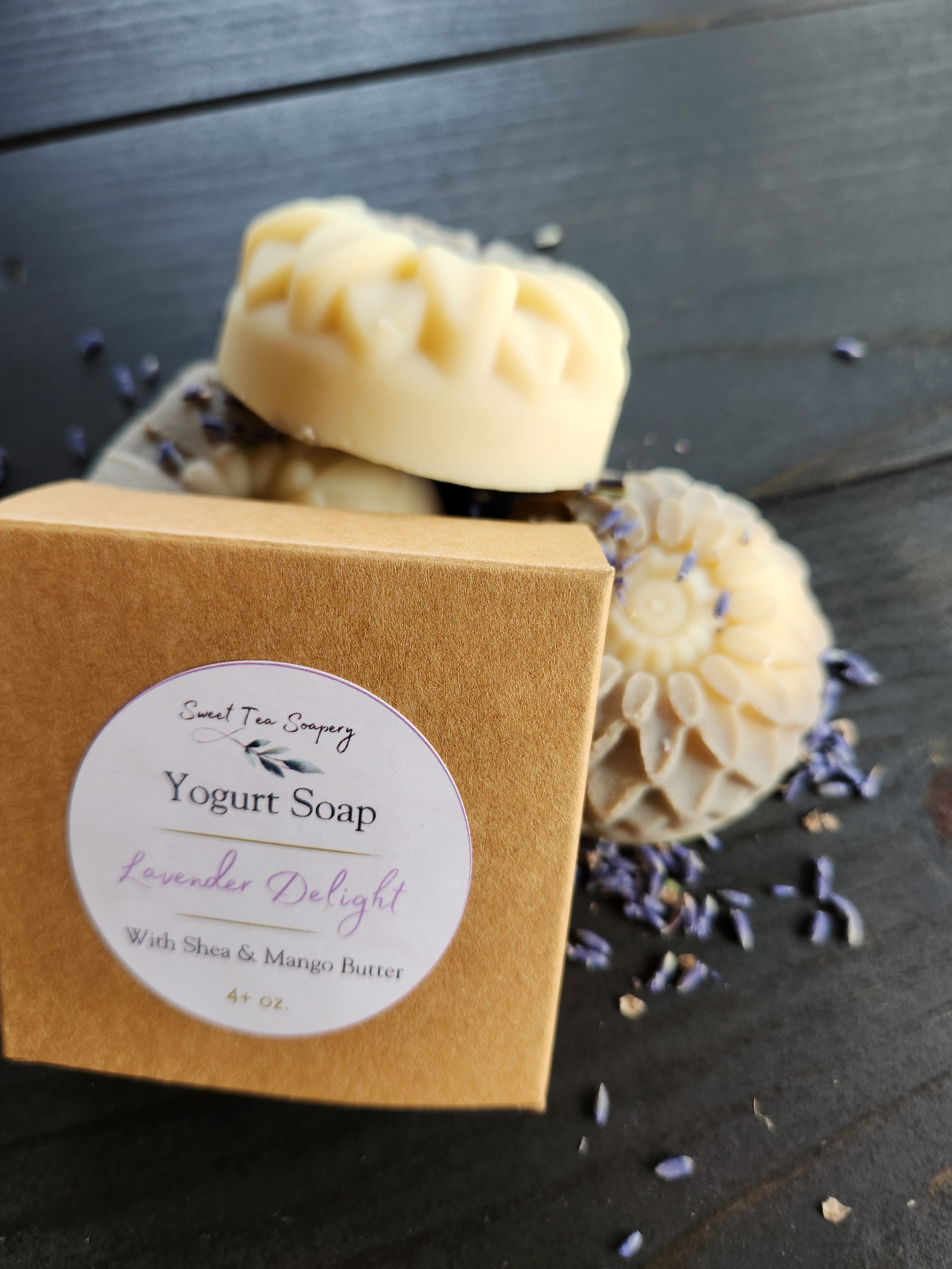 Yogurt Soap, Lavender Delight