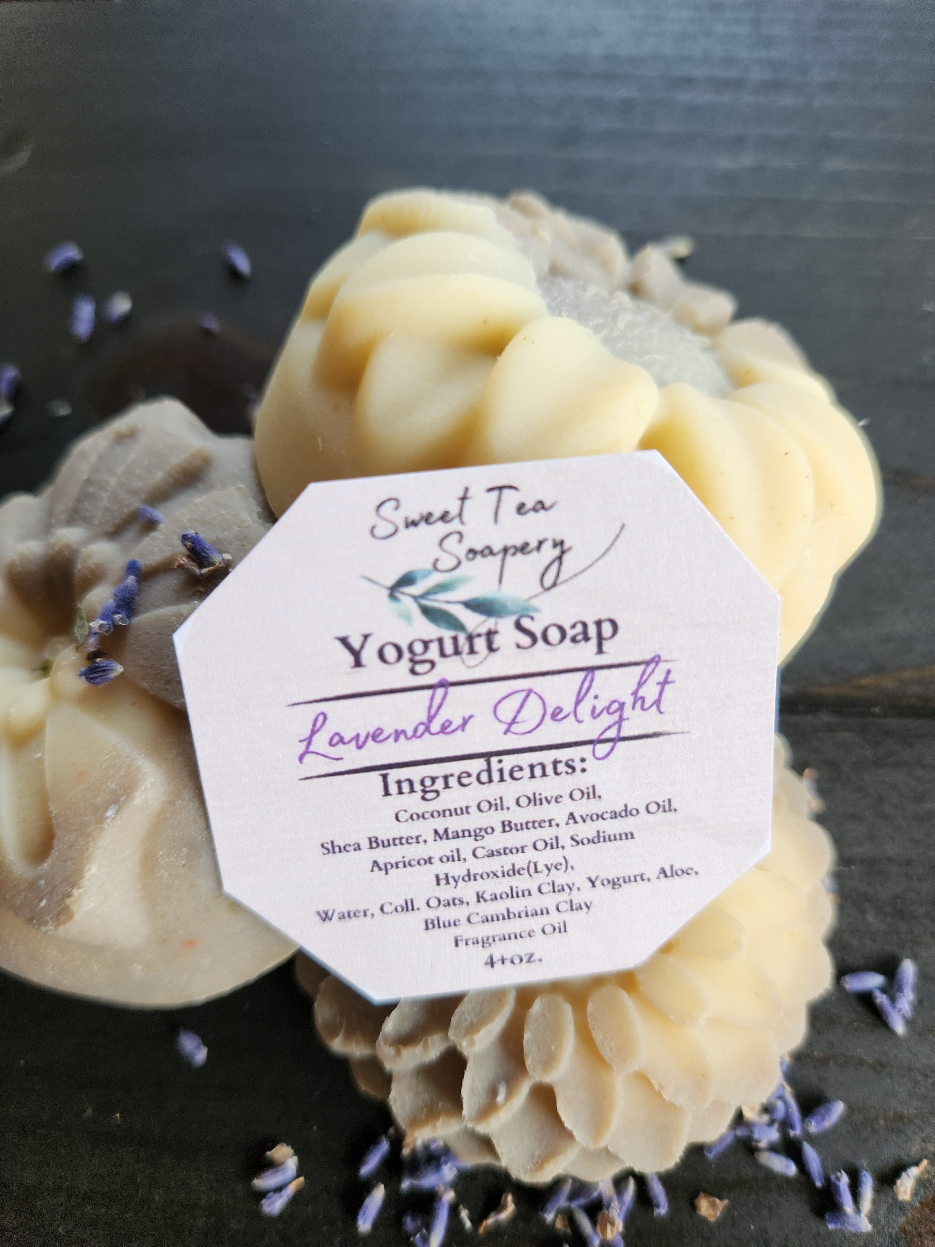 Yogurt Soap, Lavender Delight