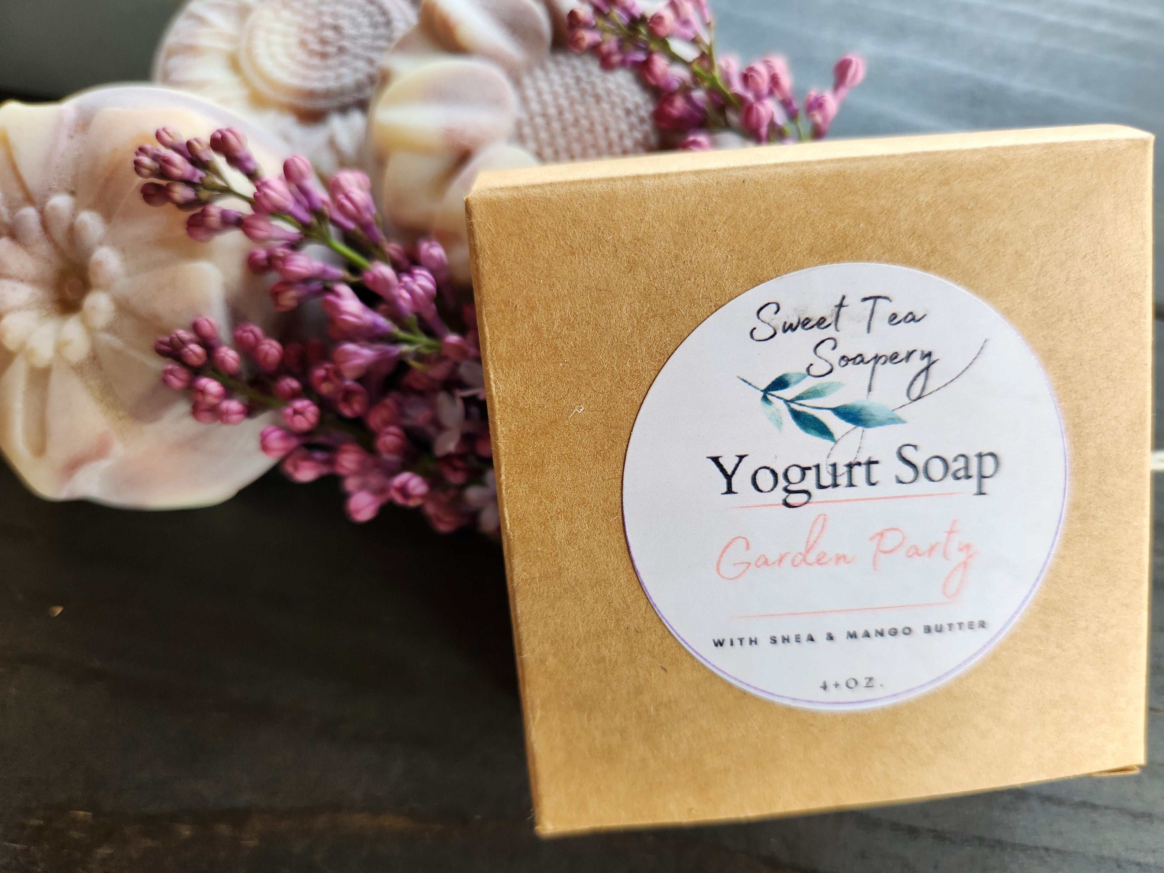 Yogurt Soap Garden Party